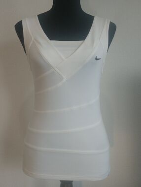 Nike Dri-Fit Women’s White Athletic Tank Top